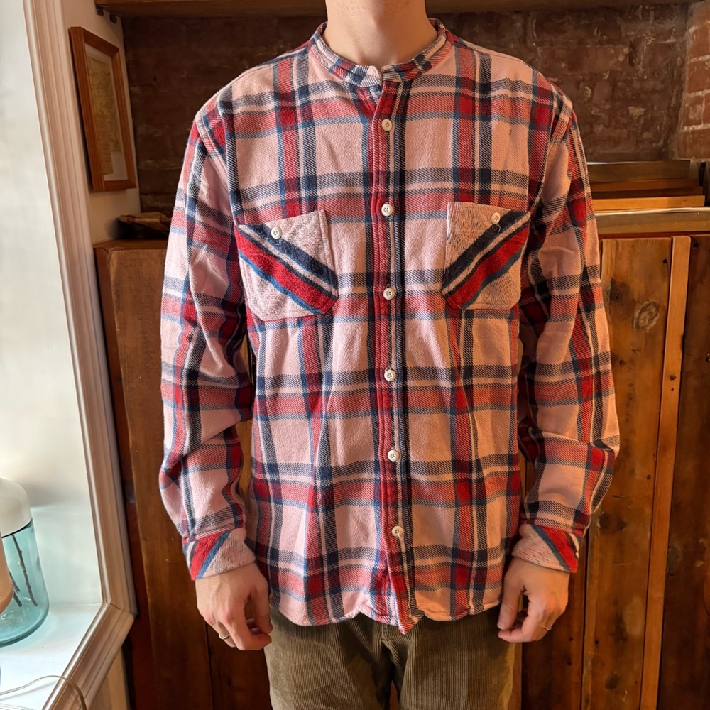United Arrows & Songs Plaid Button-Up Shirt
